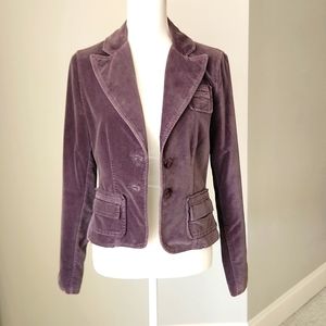 apt.9 Velvet Blazer Grey size small